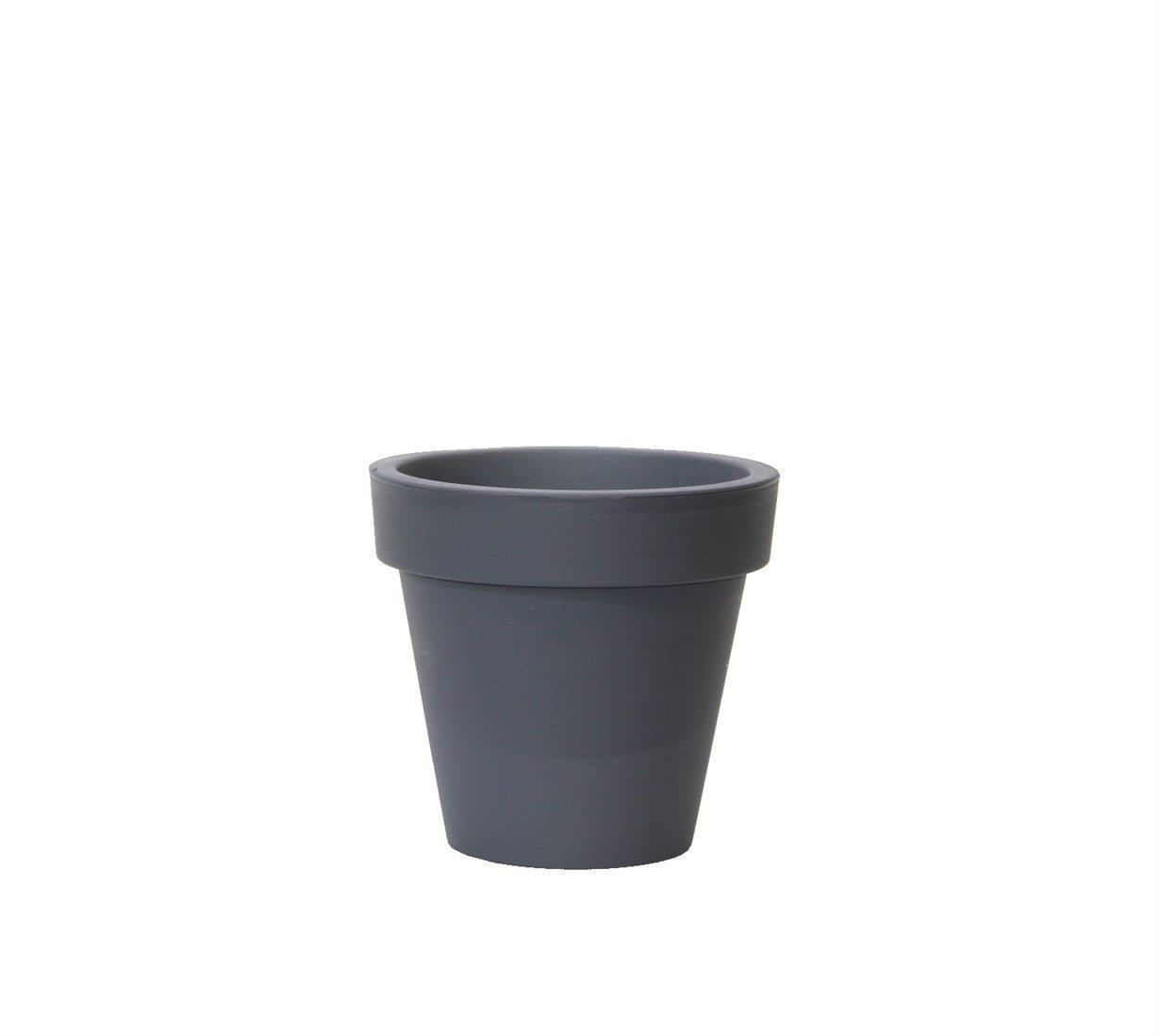 Antrasit Saksı 18 cm - Ağaç ve Çiçek Saksıları