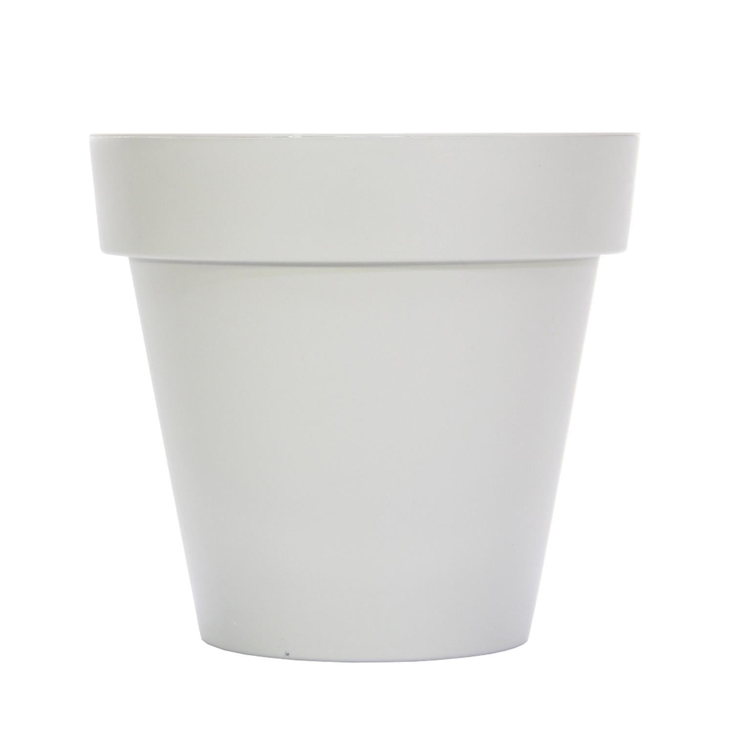 Plastik Saksı Bej 36 cm - Ağaç ve Çiçek Saksıları
