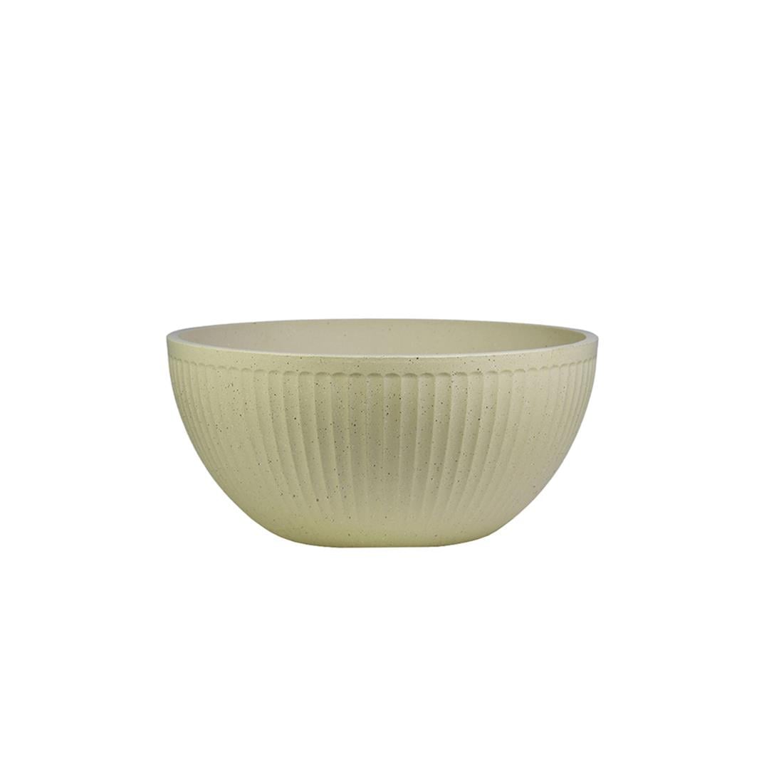 Plastik Saksı Krem 40 cm - Dekoratif Saksılar