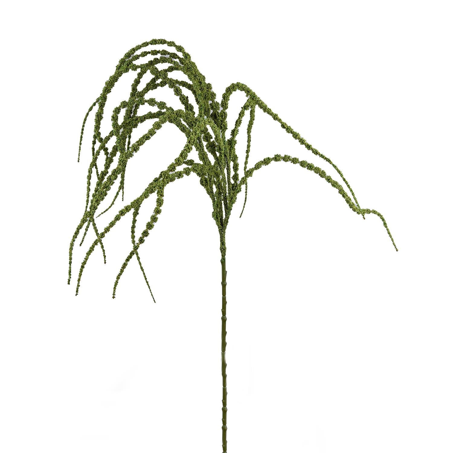 Yapay Amarantus (Amaranthus) Demeti Yeşil 85 cm - Yapay Yeşillik Demetleri