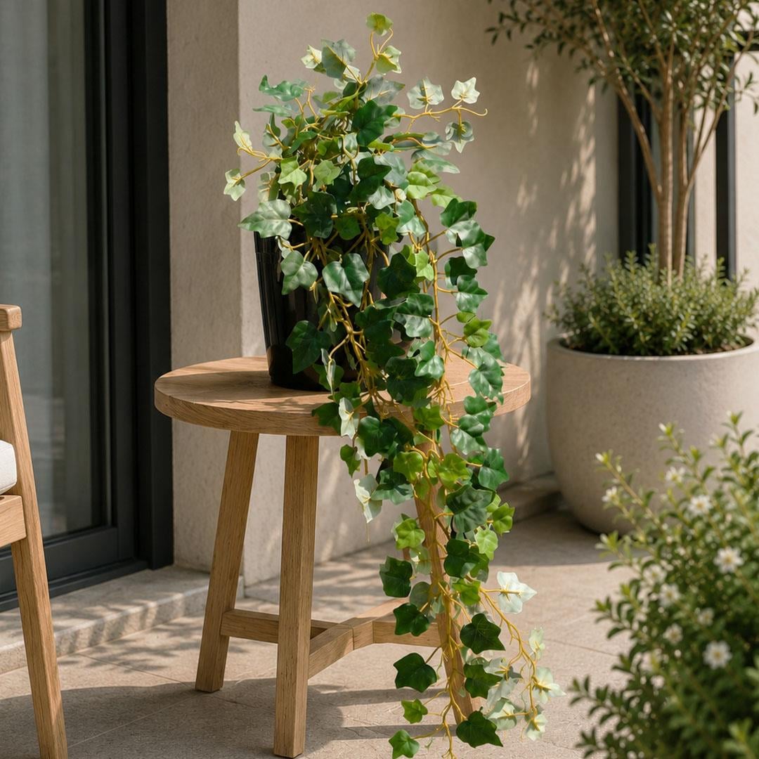 Yapay Hedera Sarkıt Sarmaşık Parlak 95 cm - Yapay Sarmaşıklar