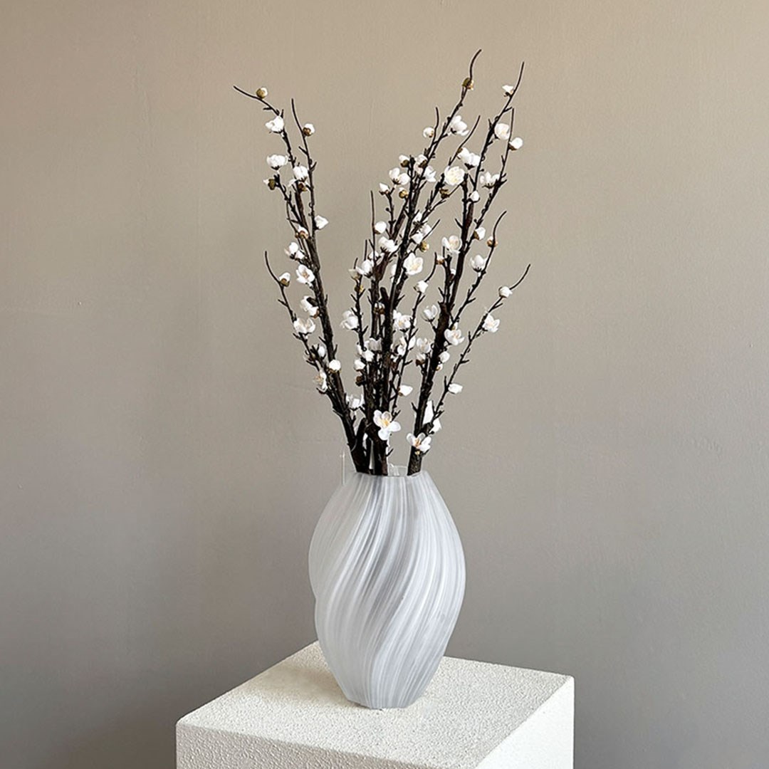 Yapay Kiraz (Sakura) Dal Beyaz 65 cm - Yapay Çiçek Dalları ve Demetleri