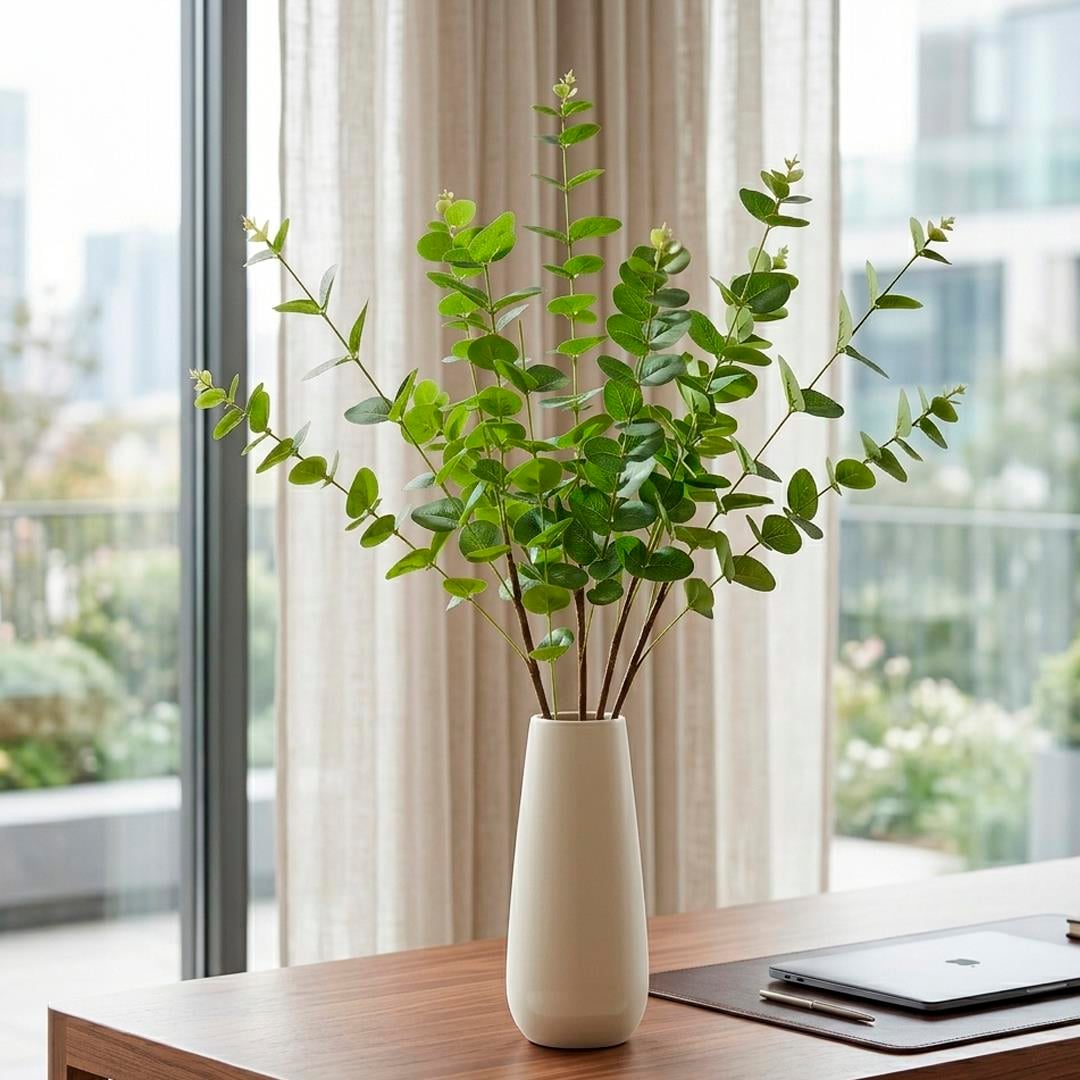 Yapay Okaliptus 5'li Uzun Dal 85 cm - Kategorisiz
