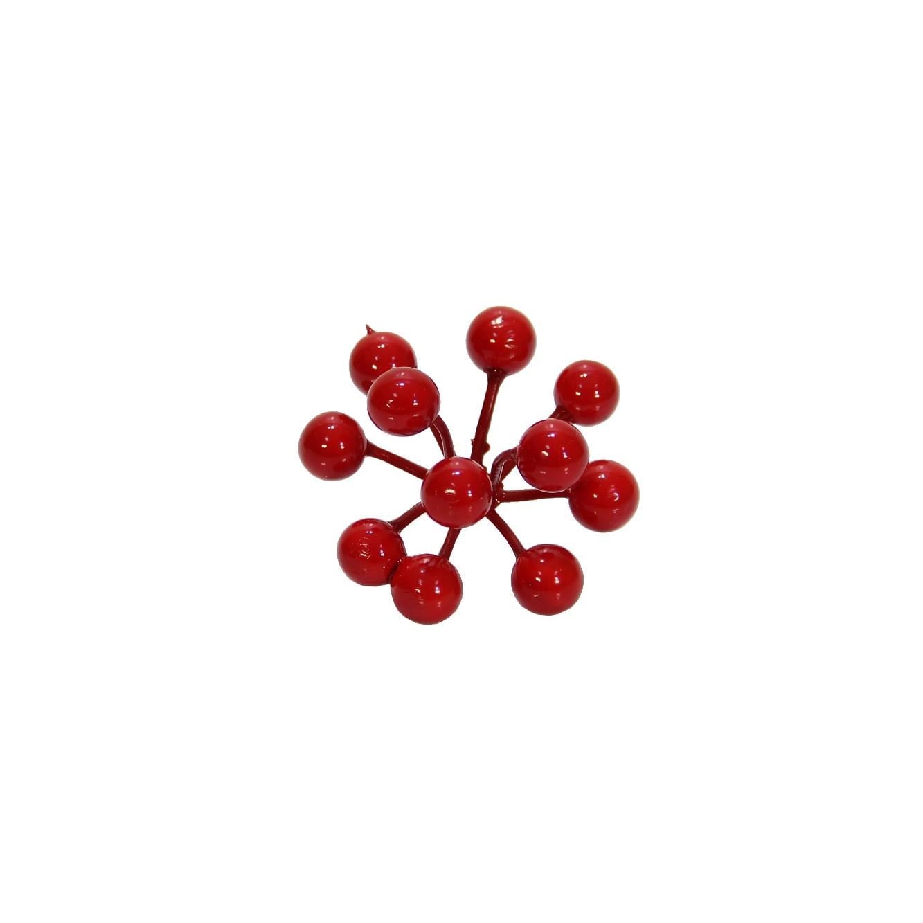 Yılbaşı Süs Çoklu Berry 5 cm - Yılbaşı Yapay Çiçekleri
