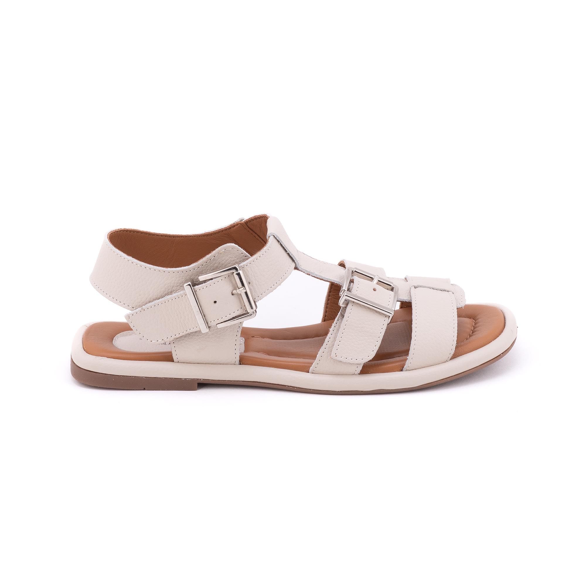 RACHEL 001-29611 DERİ KADIN SANDALET-RAC001-29611012