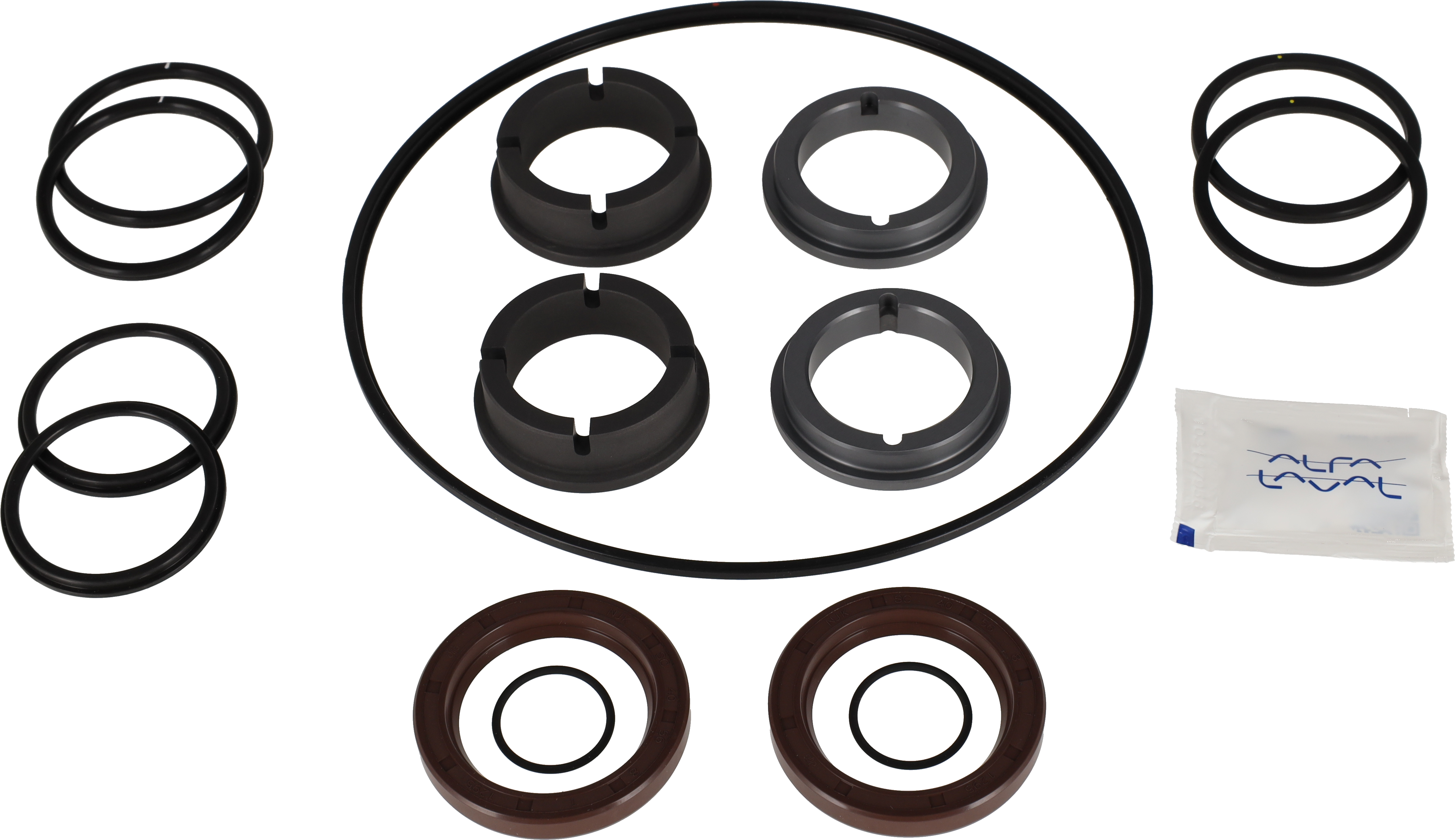 SERVICE KIT DURACIRC - 42/43 FLUSHED SEAL SIC/C FPM
