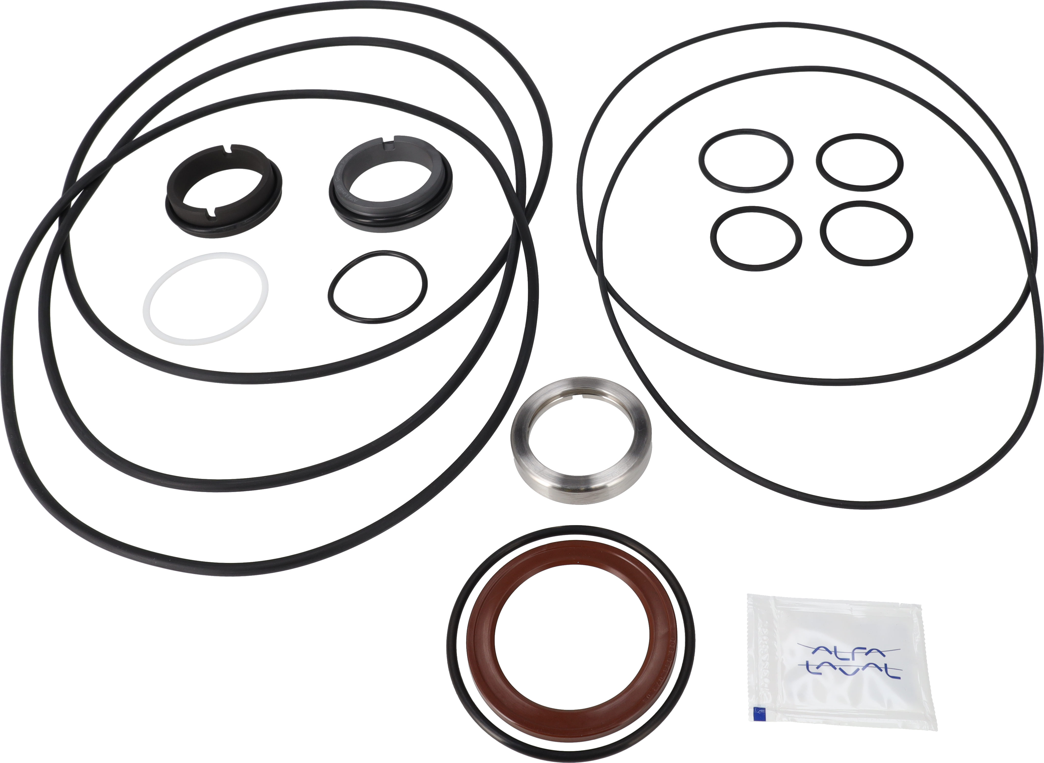 SERVICE KIT EPDM LKH-123/P C/SIC FLUSHED SHAFT SEA