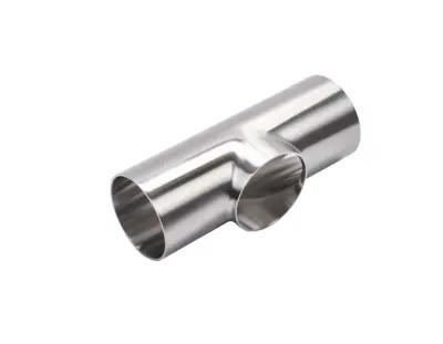TEE SHORT DN40 HSF3 1.4404 FIT TO DIN