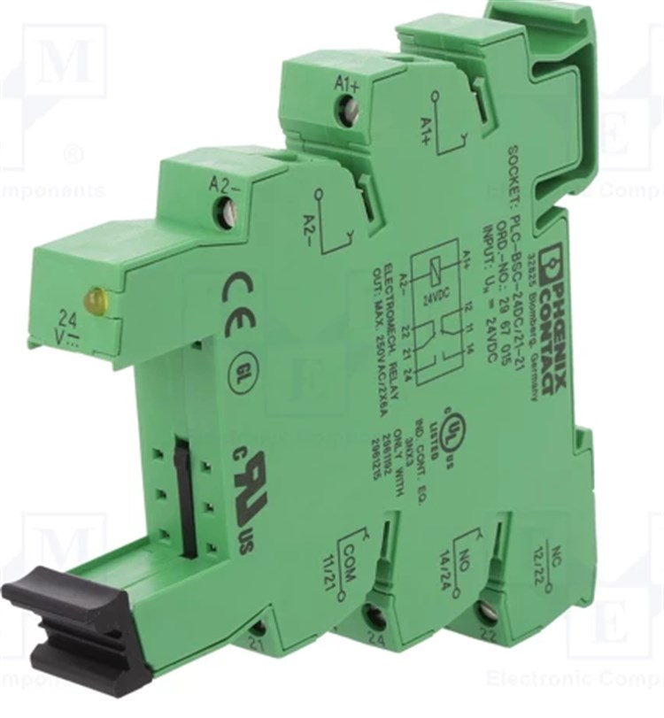  PHOENIX CONTACT SOCKET PLC-BSC-24DC/21-21