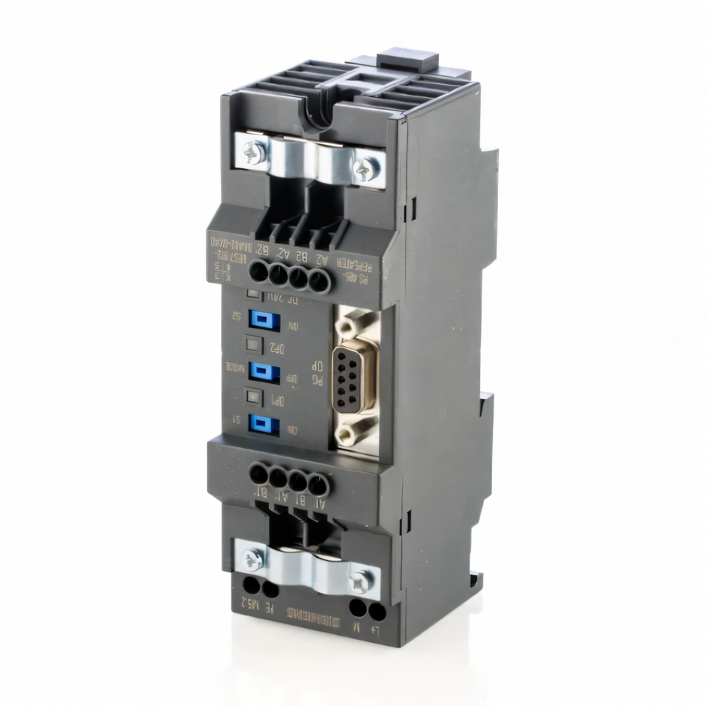  SIMATIC DP, RS485 repeater For connection of PROFIBUS/MPI bus systems with max. 31 nodes max. baud rate 12 Mbit/s, Degree of protection IP20 Improved user handling