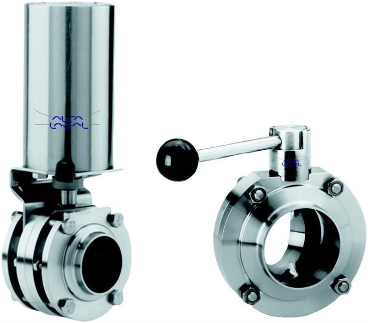 Alfa Laval LKB ISO WELD/WELD-63.5-HNBR 316L BUTTERFLY VALVE KIT WITH 2 POSITIONS HANDLE