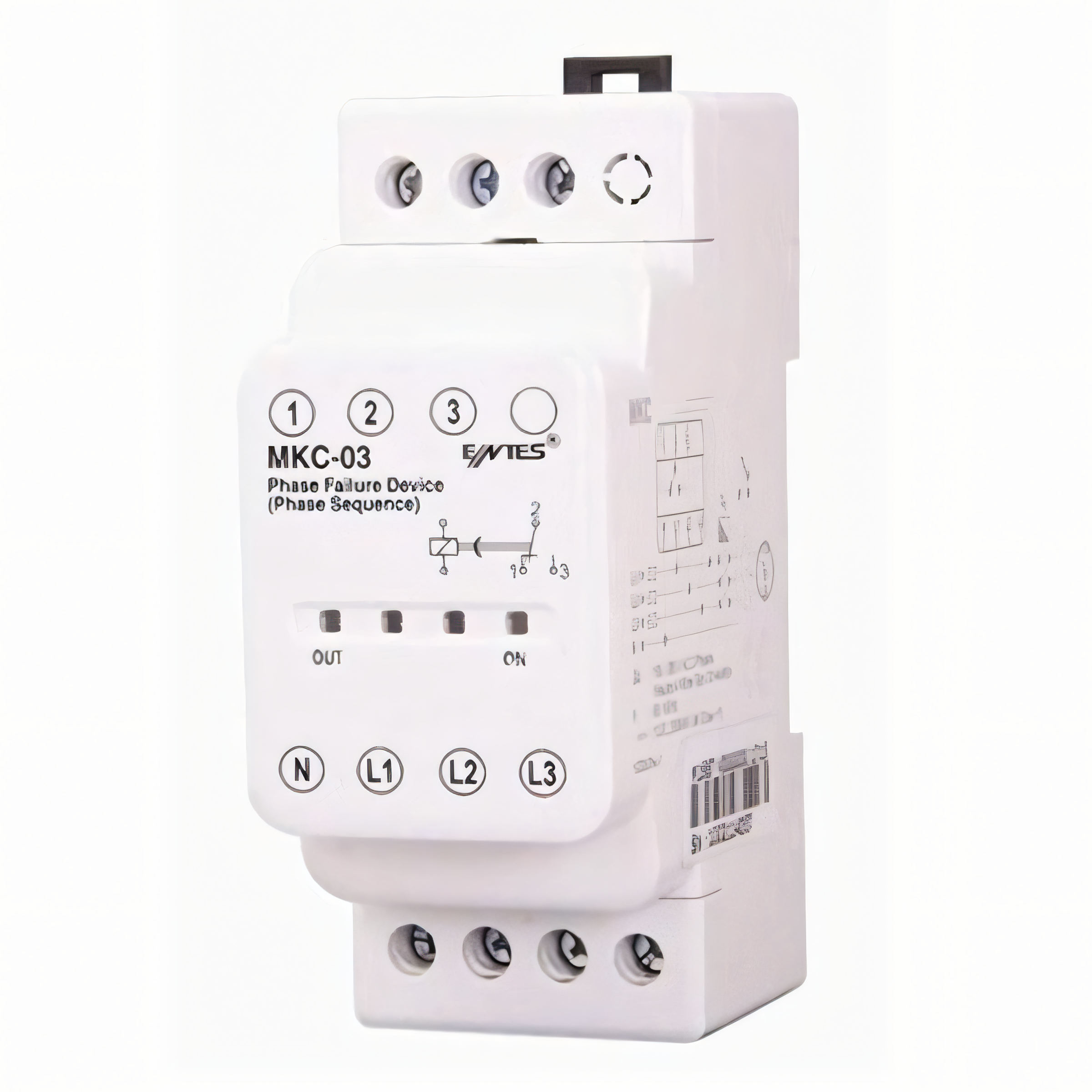 Entes Mkc-03 Motor Koruma Rölesi 