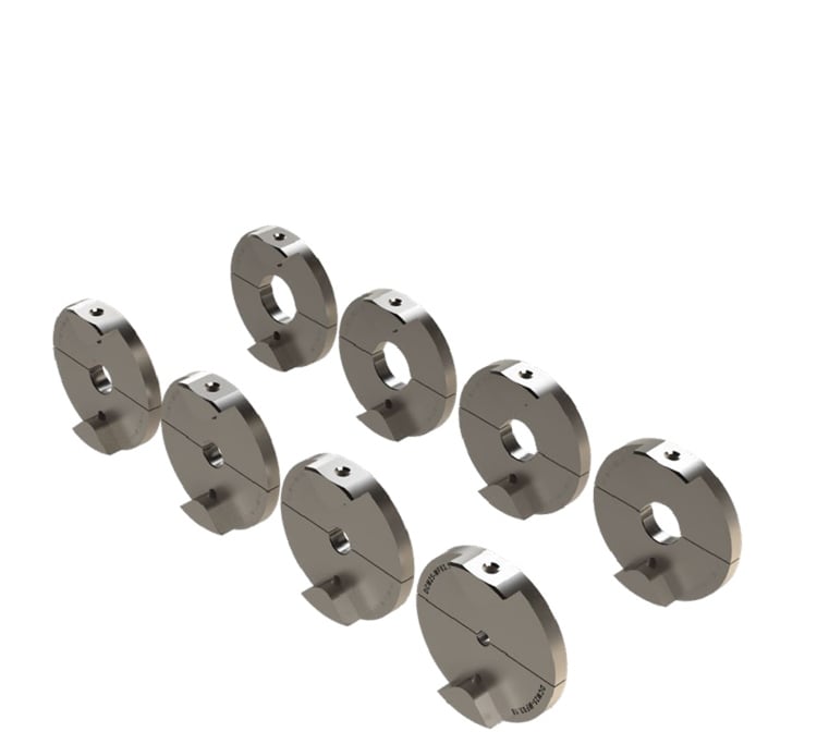 MicroFit Jaws for DC25 OD 6,35 mm (1/4'')