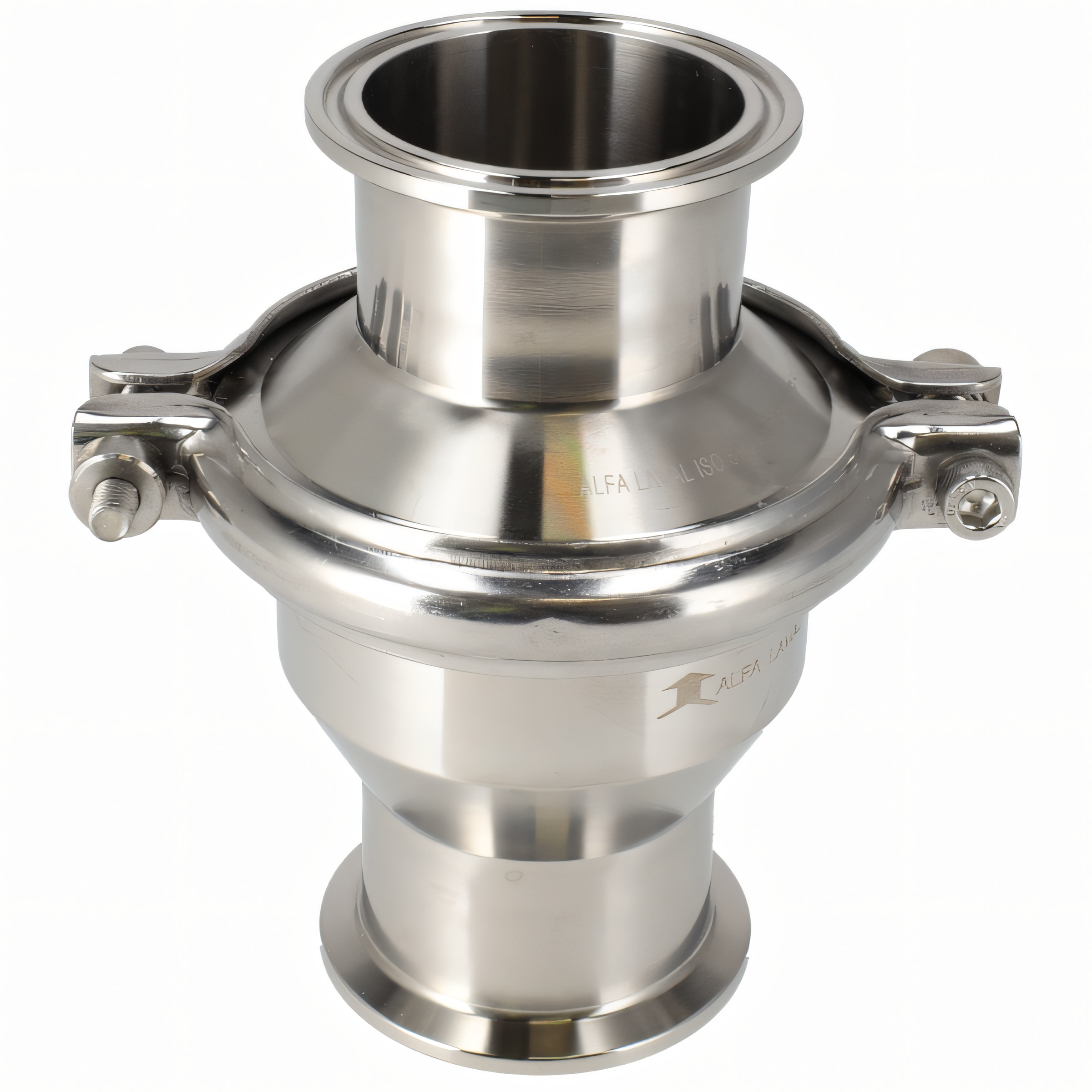 NON-RETURN VALVE LKC-2-DIN 32676 CLAMP-DN40-FPM-316L