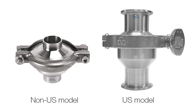 NON-RETURN VALVE LKC-2-DIN-W- DN100-EPDM-304