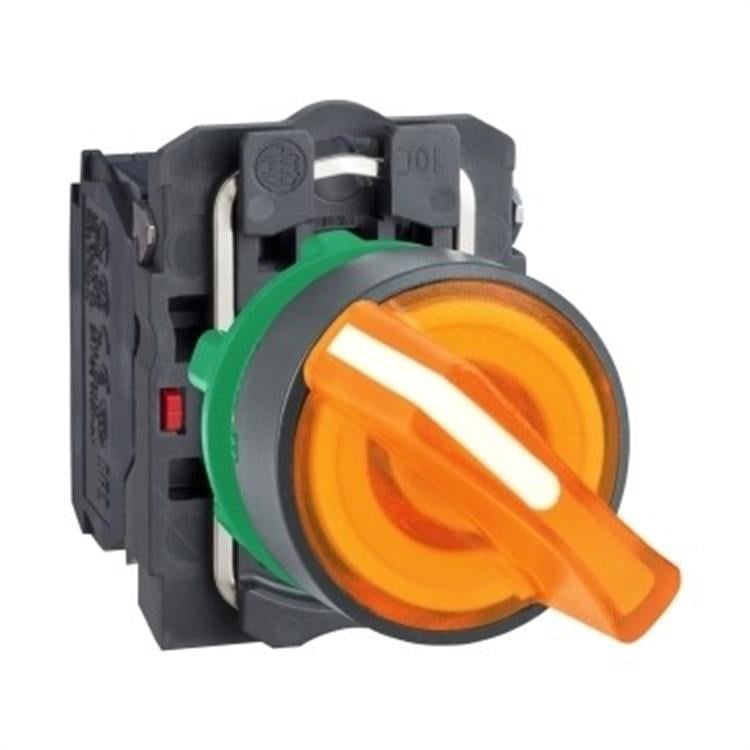 SCHNEIDER ELECTRIC TURUNCU EKSİKSİZ IŞIKLI MANDAL BUTON