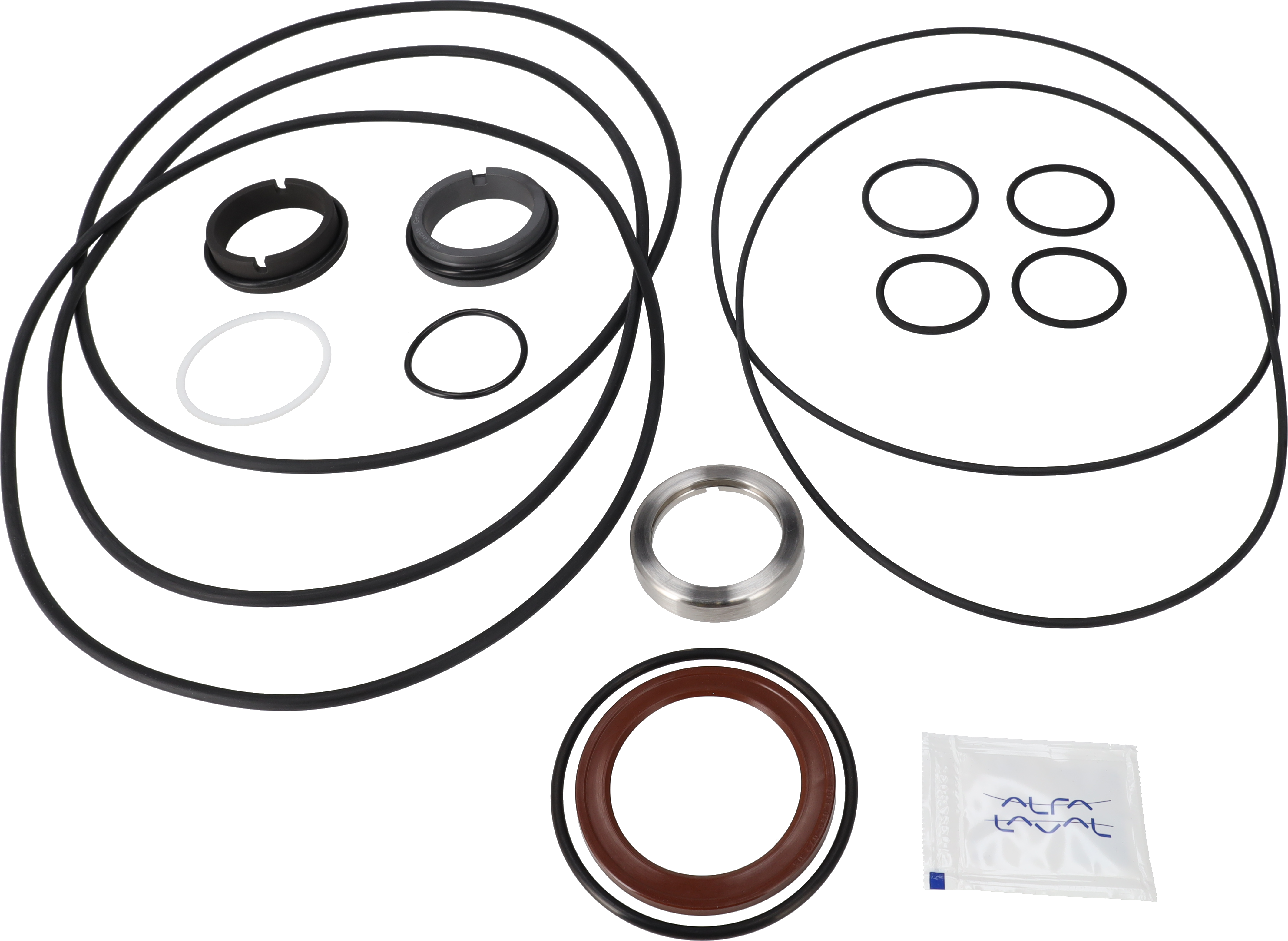 SERVICE KIT EPDM LKH-123/P C/SIC FLUSHED SHAFT SEA