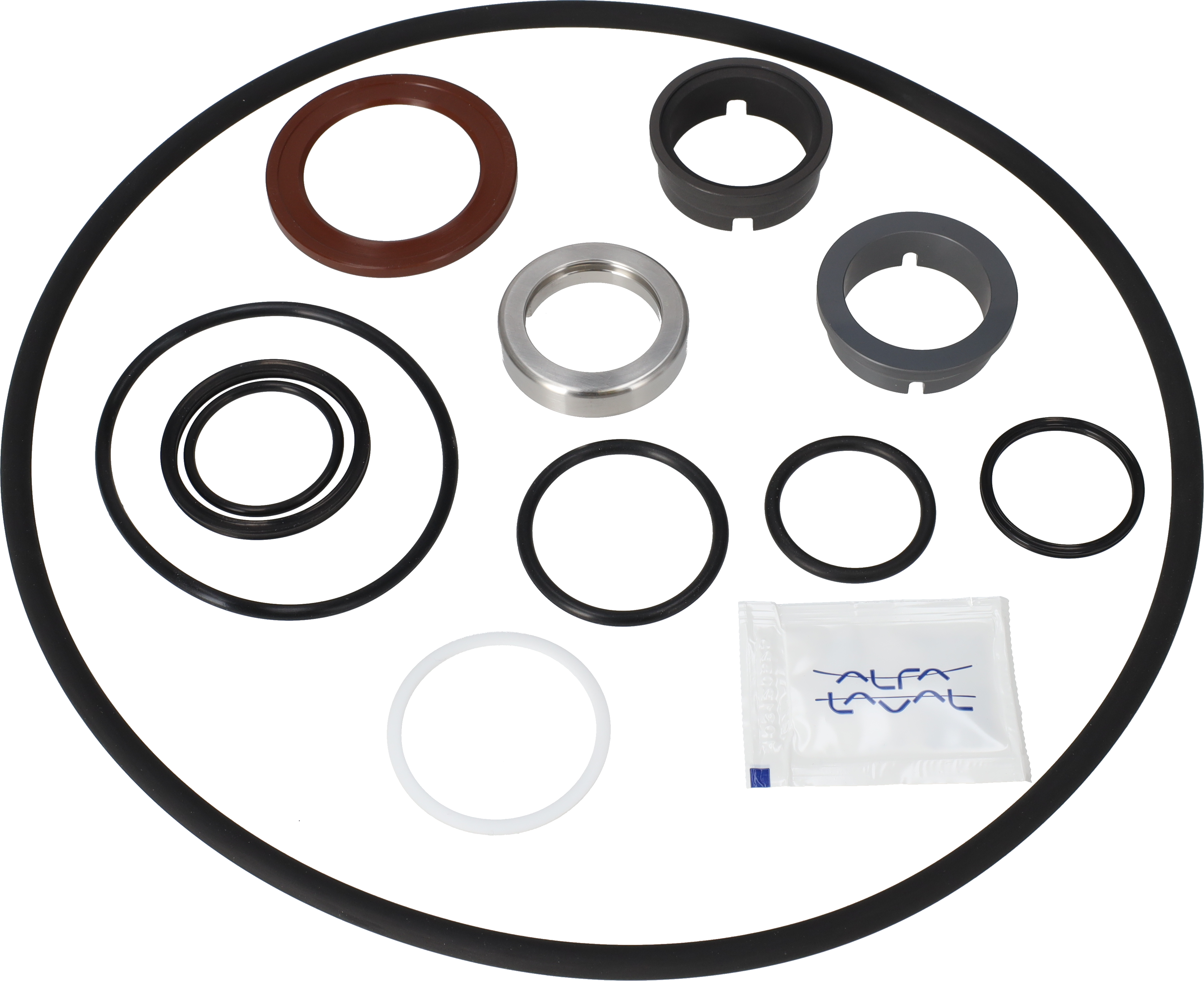 SERVICE KIT EPDM LKHI-25/35/45 C/SIC FLUSHED SHAFT
