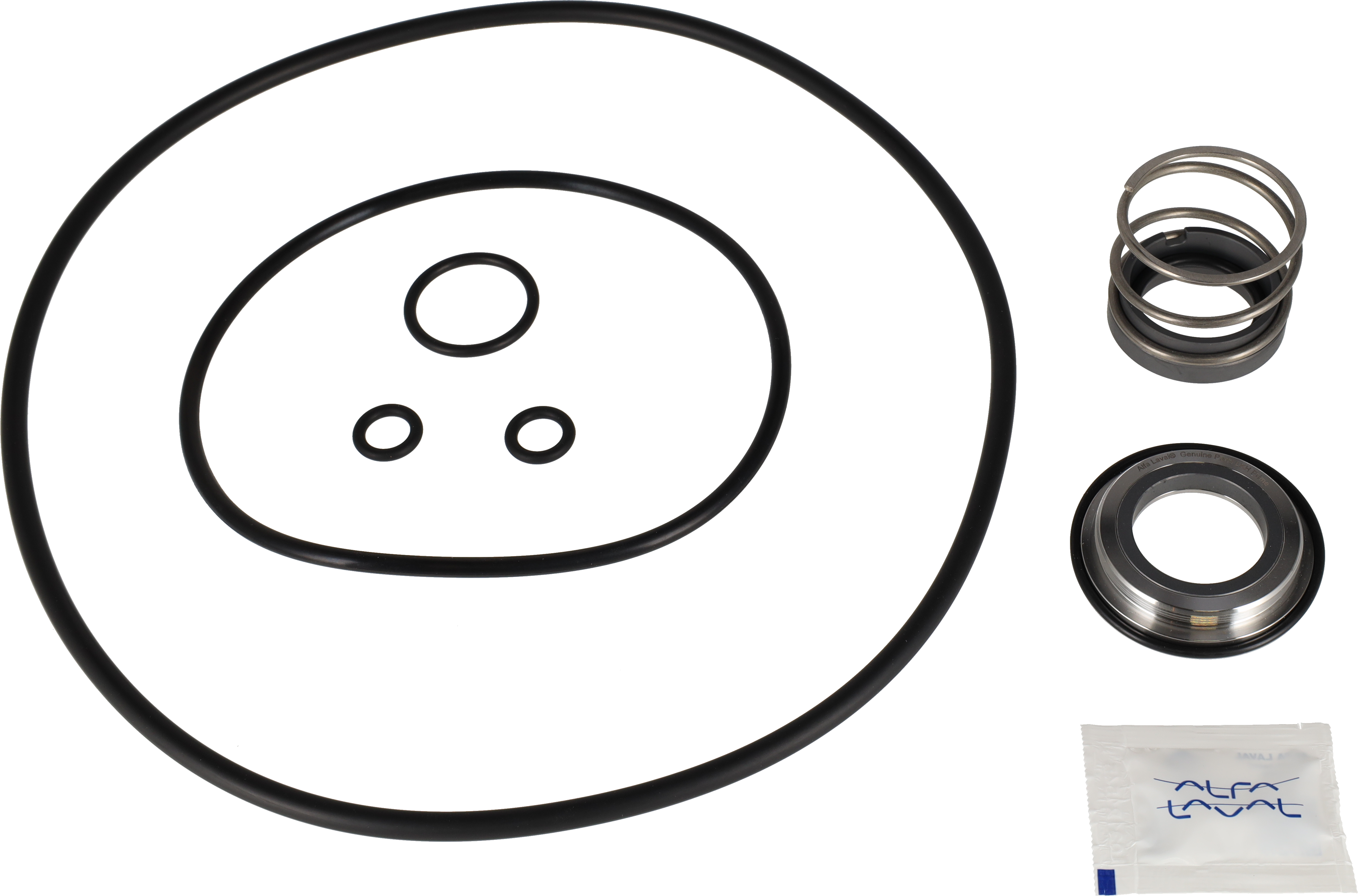 Service kit for single shaft seal, SiC/SiC/EPDM