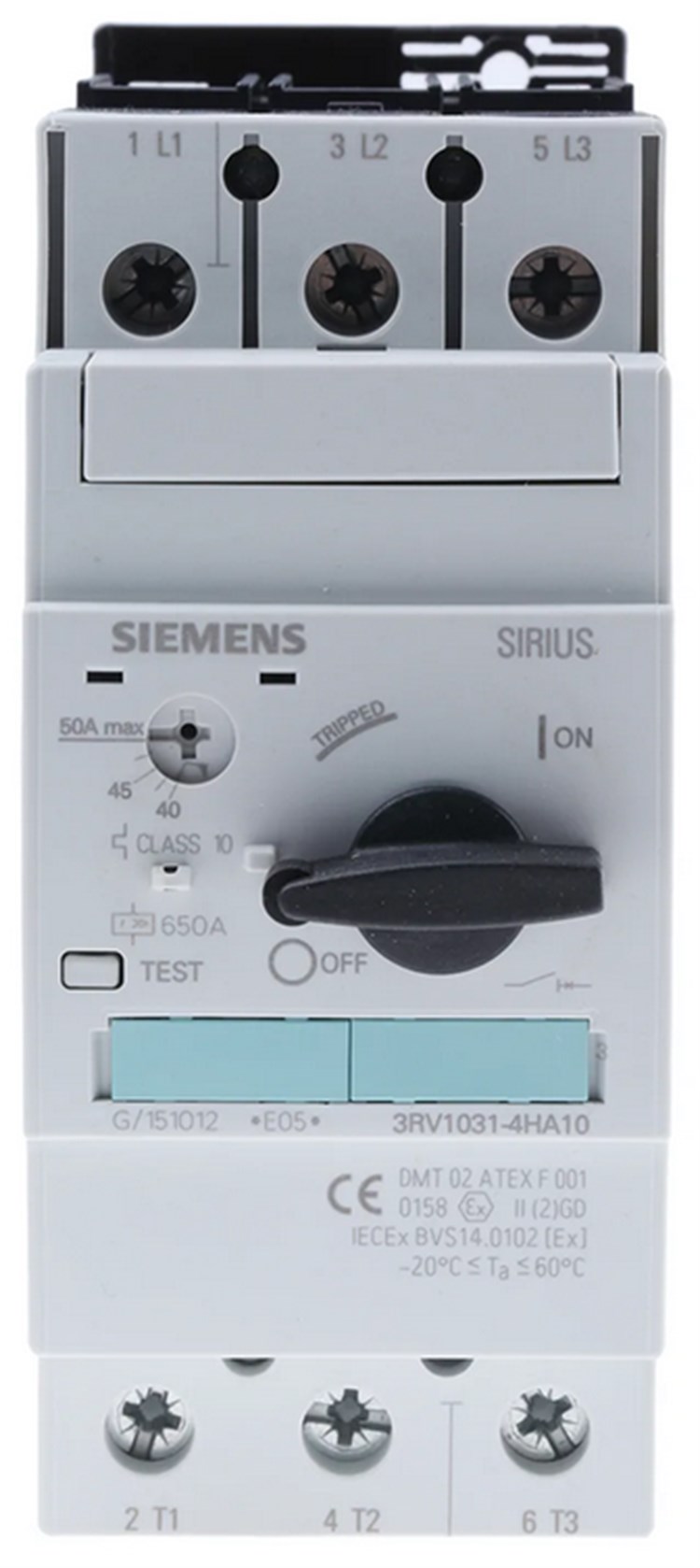 KW1296] SIEMENS シーメンス 3RV1031-4HA10 サーキットブレーカ 動作保証-