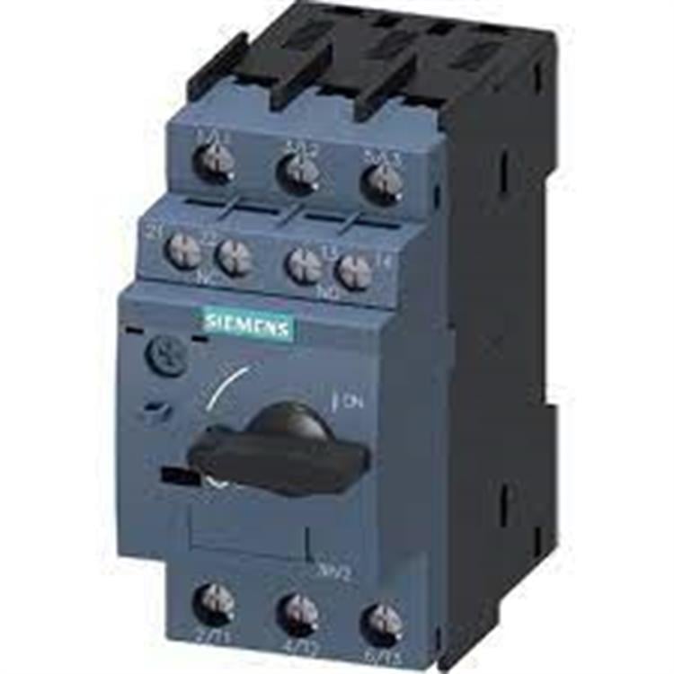 Siemens - 3RV20111HA10 - Manual Motor Starter, IEC, 5.5 to 8A, 3P
