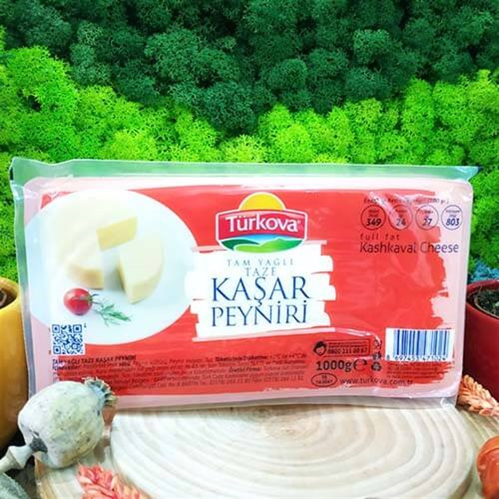 Türkova Kaşar Peyniri 1000 gr