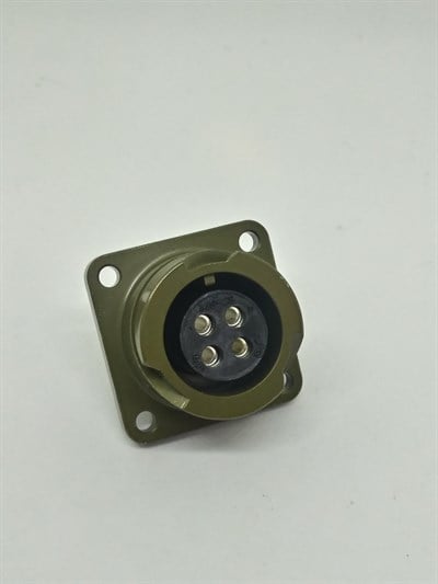 KDB02E 14S-2S Bayonet Panel Tipi Askeri Konnektör