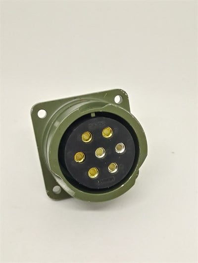 KDB02E 24-2S Bayonet Panel Tipi Askeri Konnektör