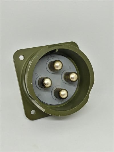 KDB02E 36-5P Bayonet Panel Tipi Askeri Konnektör