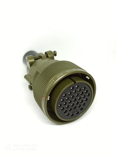 KDB06E 28-15S Bayonet Kablo Tipi Askeri Konnektör