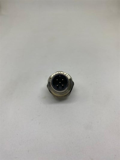 M12 5 Pin A Coded Arkadan Somunlu Panel Erkek Konnektör