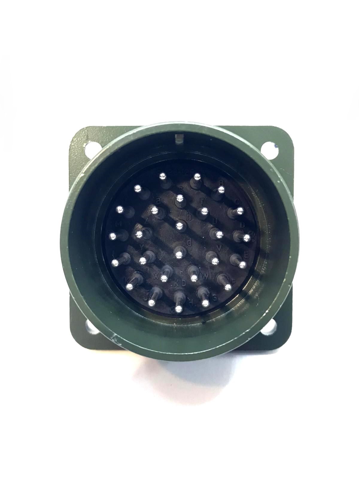 MS3102E 28-12P Panel Tipi Askeri Konnektör