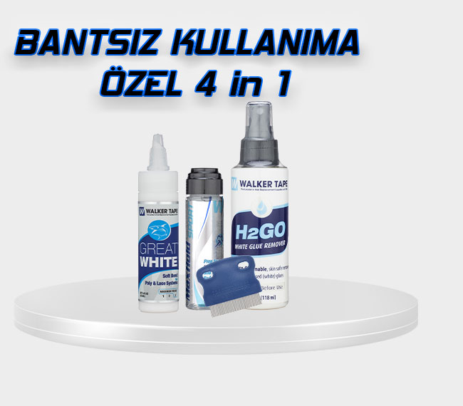 Bantsız Kullanıma Özel Protez Saç Bakım Seti