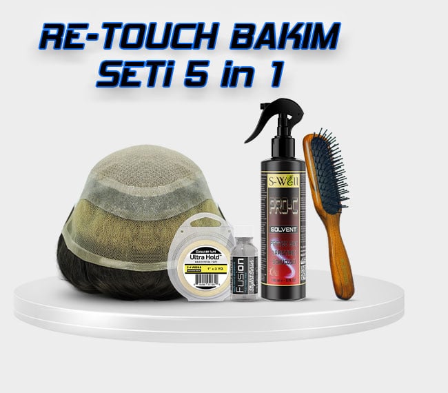Re-Touch Protez Saç Bakım Seti