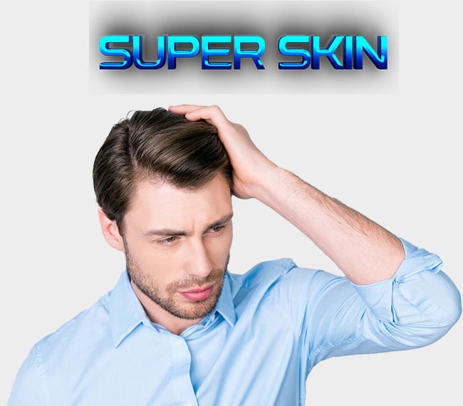 S-Well® Super Skın Erkek Protez Saç Modeli