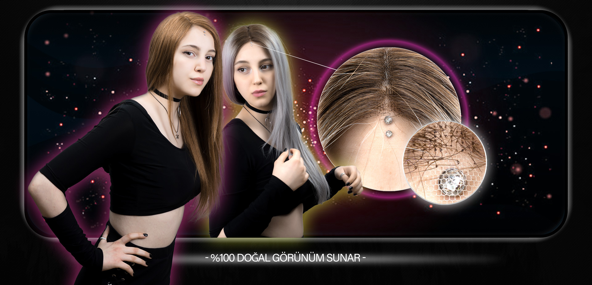 S-Well | Natali Medikal Peruk | %100 Doğal Görünüm