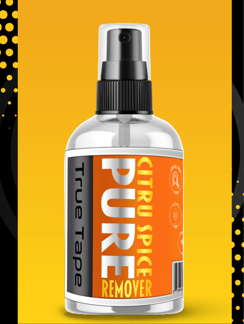 True Tape | Pure Citru Spice Solvent® Protez Saç Bant Temizleyici