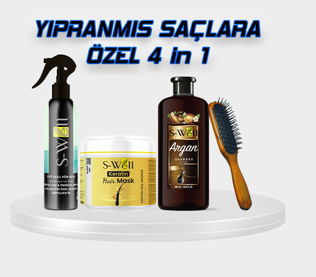 Yıpranmış Saçlara Özel Bakım Seti