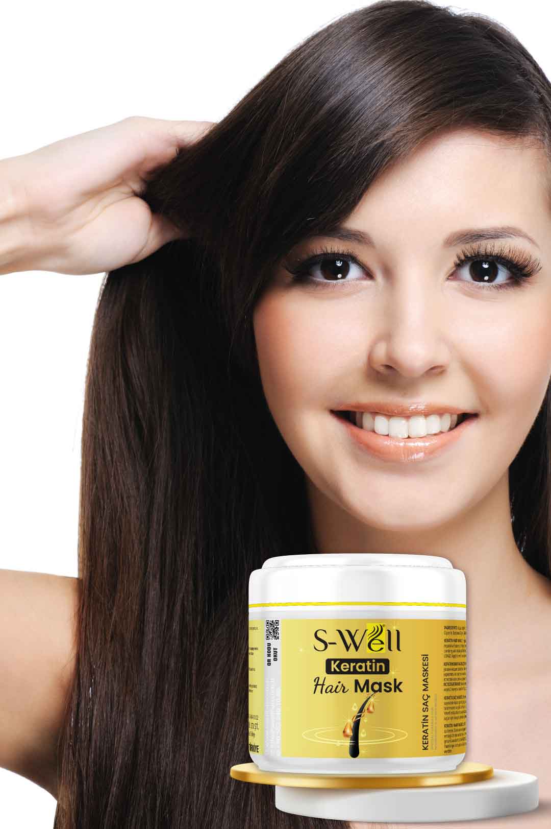 S-Well® Keratin Hair Mask ile Saçlarınız Daima Güçlü ve Sağlıklı Olsun!