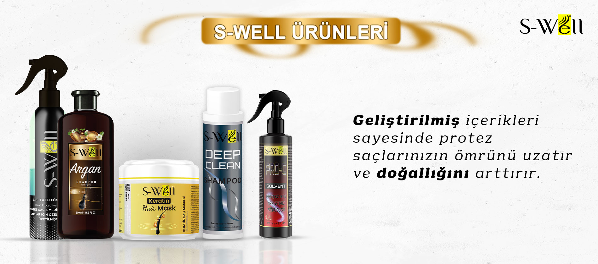 S-Well Protez Saç Bakım Ürünleri
