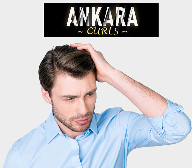 S-Well® Ankara Curls Erkek Protez Saç Modeli