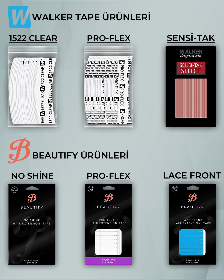 Walker Tape & Beautify Markalarının Favori Hipoalerjenik Bantları
