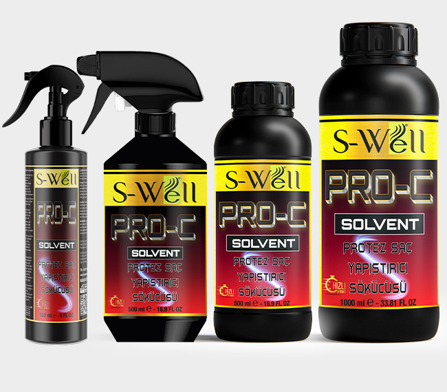 S-Well | PRO-C® Solvent Protez Saç Sökücü