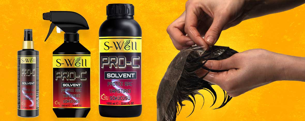 S-Well | PRO-C Solvent - Protez Saç Sökücüsü