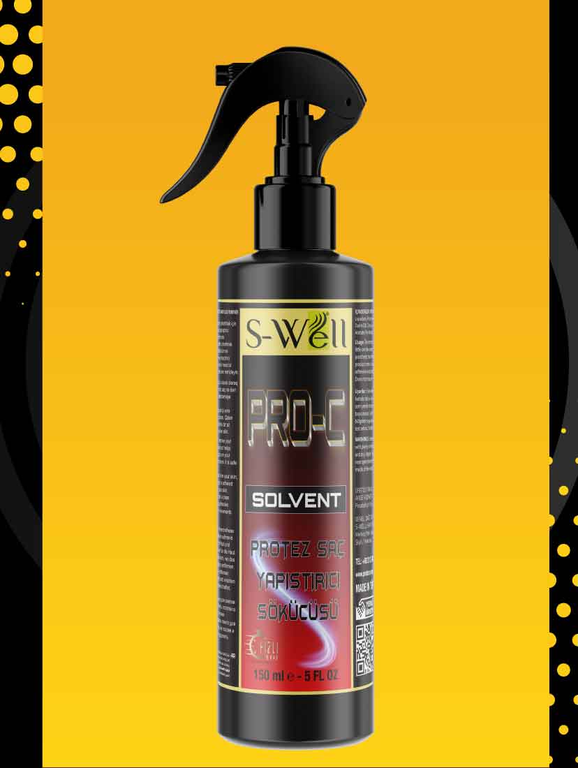 S-Well | Pro-C Solvent® Protez Saç Yapıştırıcı Temizleyici