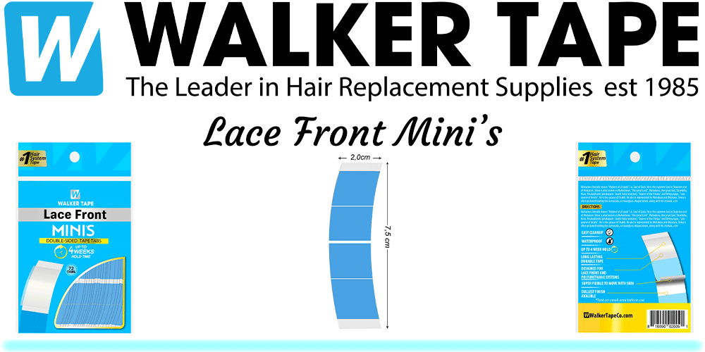 Walker Tape Lace Front Mini's 72 Adet Mini Protez Saç Bandı