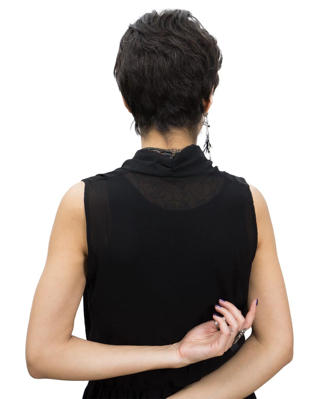 Pixie Kadın Kısa Medikal Peruk