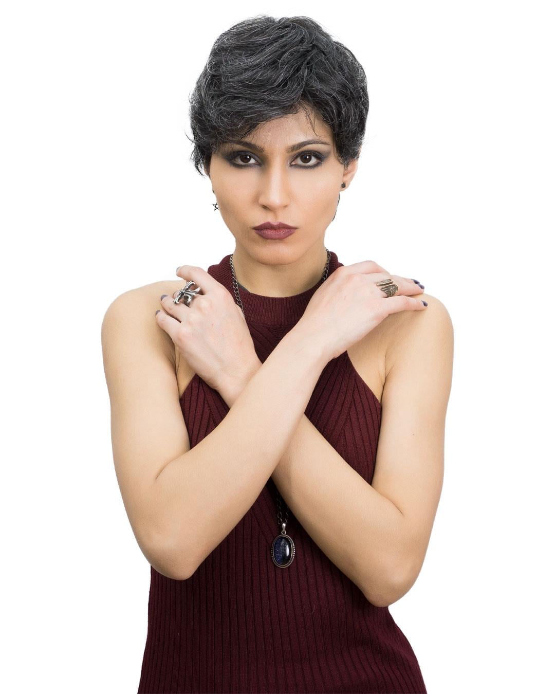 Pixie Kadın Kısa Medikal Peruk