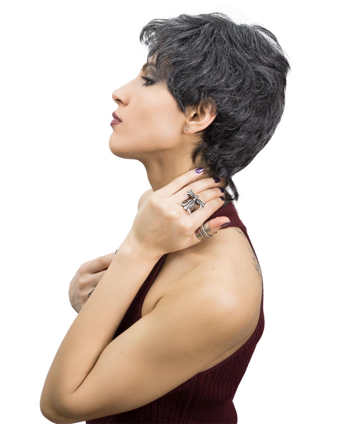 Pixie Kadın Kısa Medikal Peruk