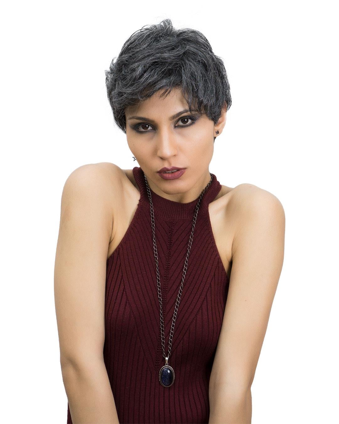 Pixie Kadın Kısa Medikal Peruk